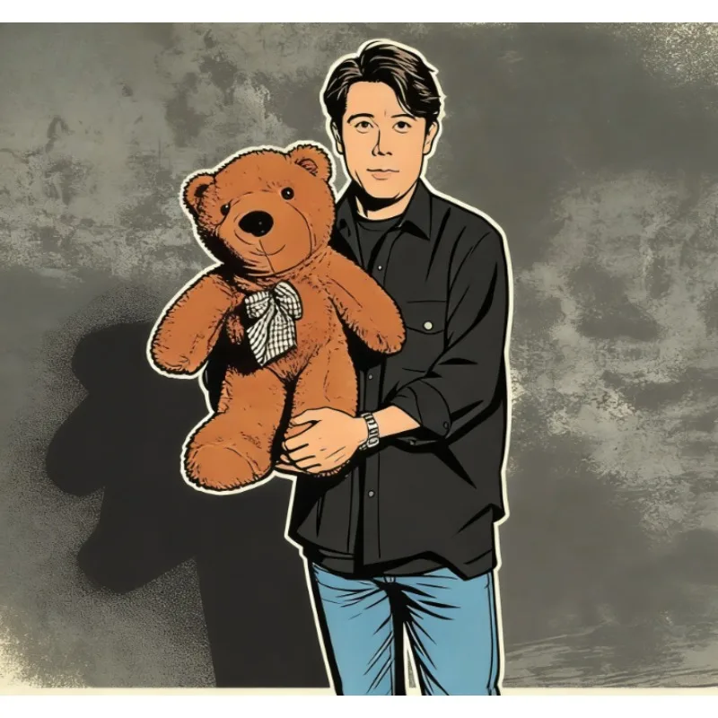 

Appearing Teddy Bear by J.C Magic (Small) – Foldable Magic Trick Production Stage Illusion Props for Magicians Funny Magia Games