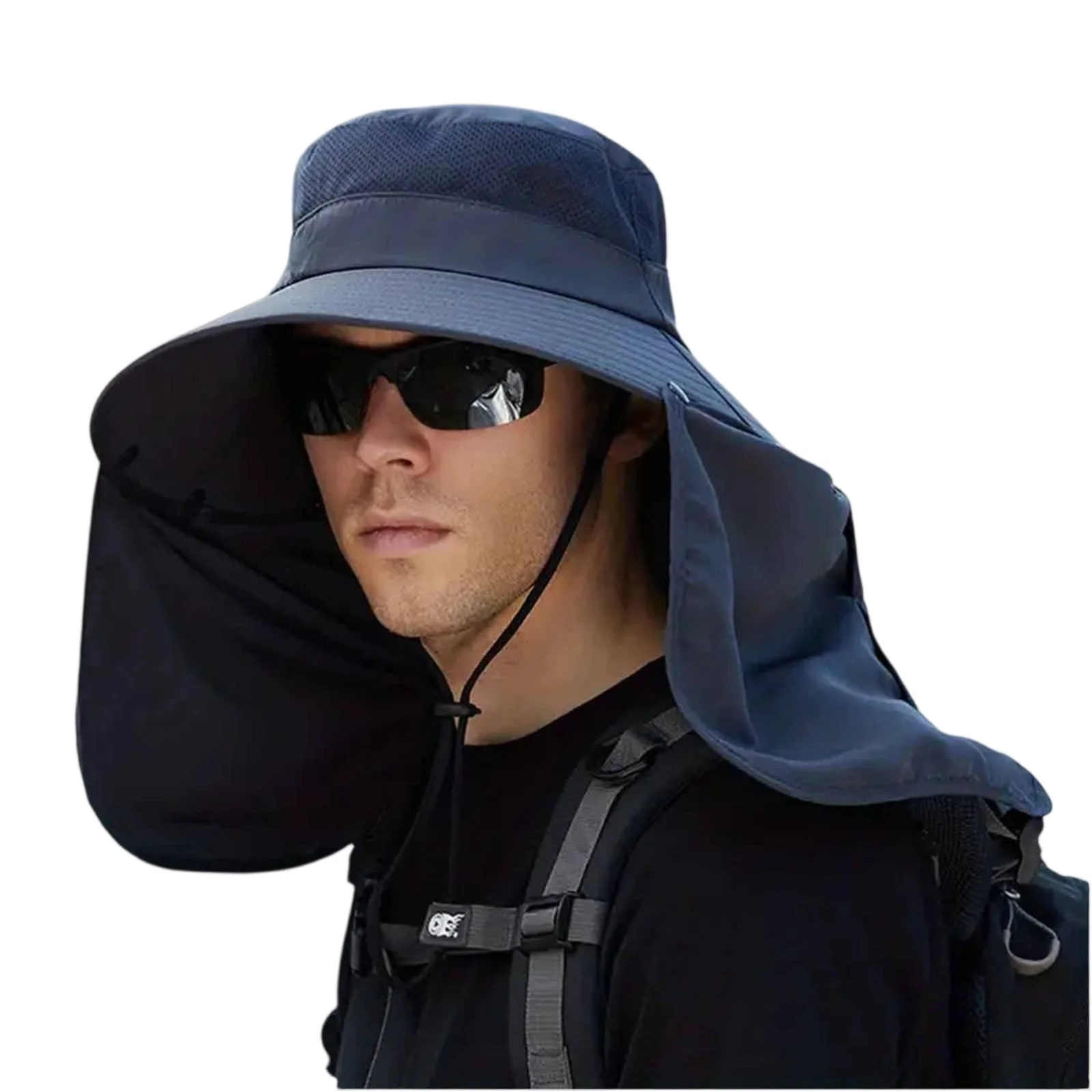 

Outdoor Sun Shielding Face Mask Hat Summer Sun Shading Fishing Bicycle Hat Outdoor Hat Hiking Camping Sun Hat