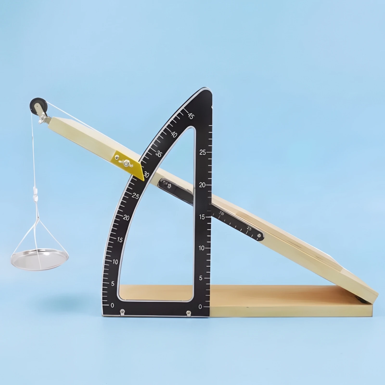 Inclined Plane Friction Meter Adjustable Apparatus for Teachers, Physics Experiments, Science Labs