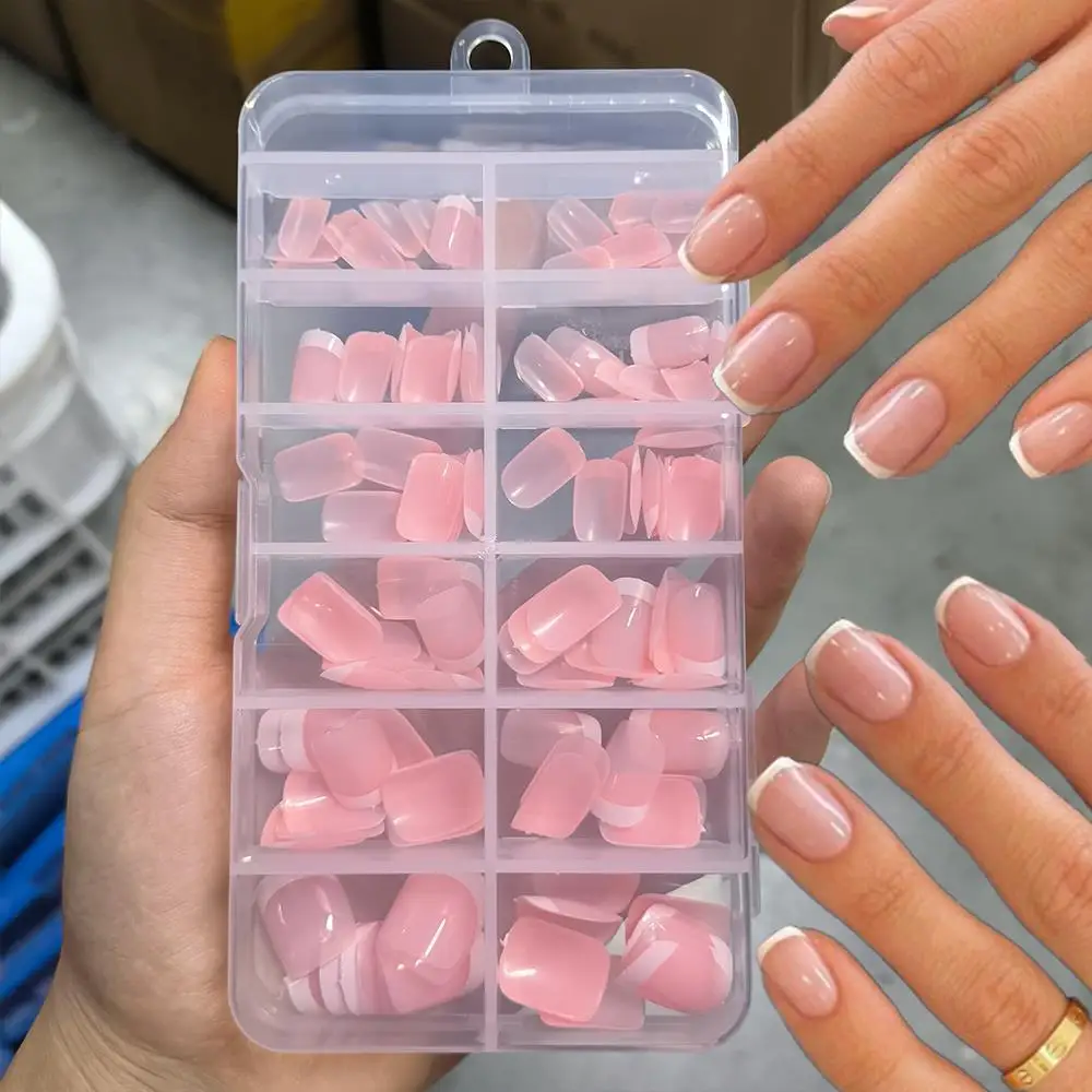 120Pcs Pink Short S… - image