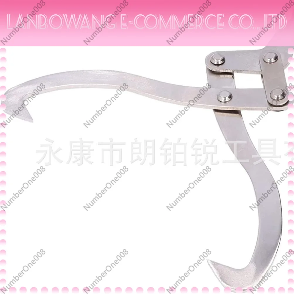 12 Inch Log Hook BBQ Hanger Forest Timber Lifting Hook Chrome Plated Rustproof Cross Border Best Seller