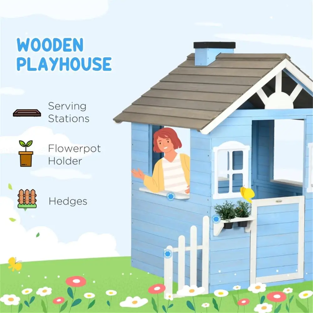 Colorful Kids Playhouse - Perfect Indoor & Outdoor Fun | Fast Shipping
