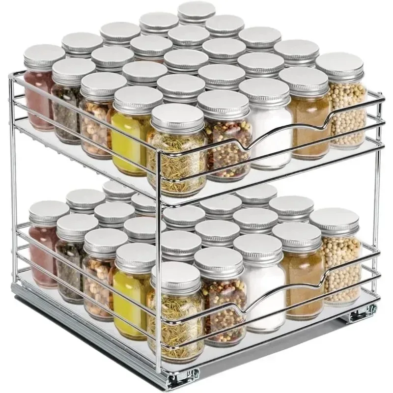 Pull Out Cabinet Organizer for Spices