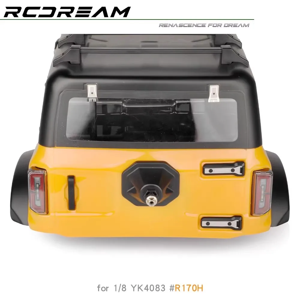 RCDream Easy Control 4083 Symulacja składania tylnej szyby, metalowa modyfikacja karoserii do modeli wspinaczkowych #   R170H