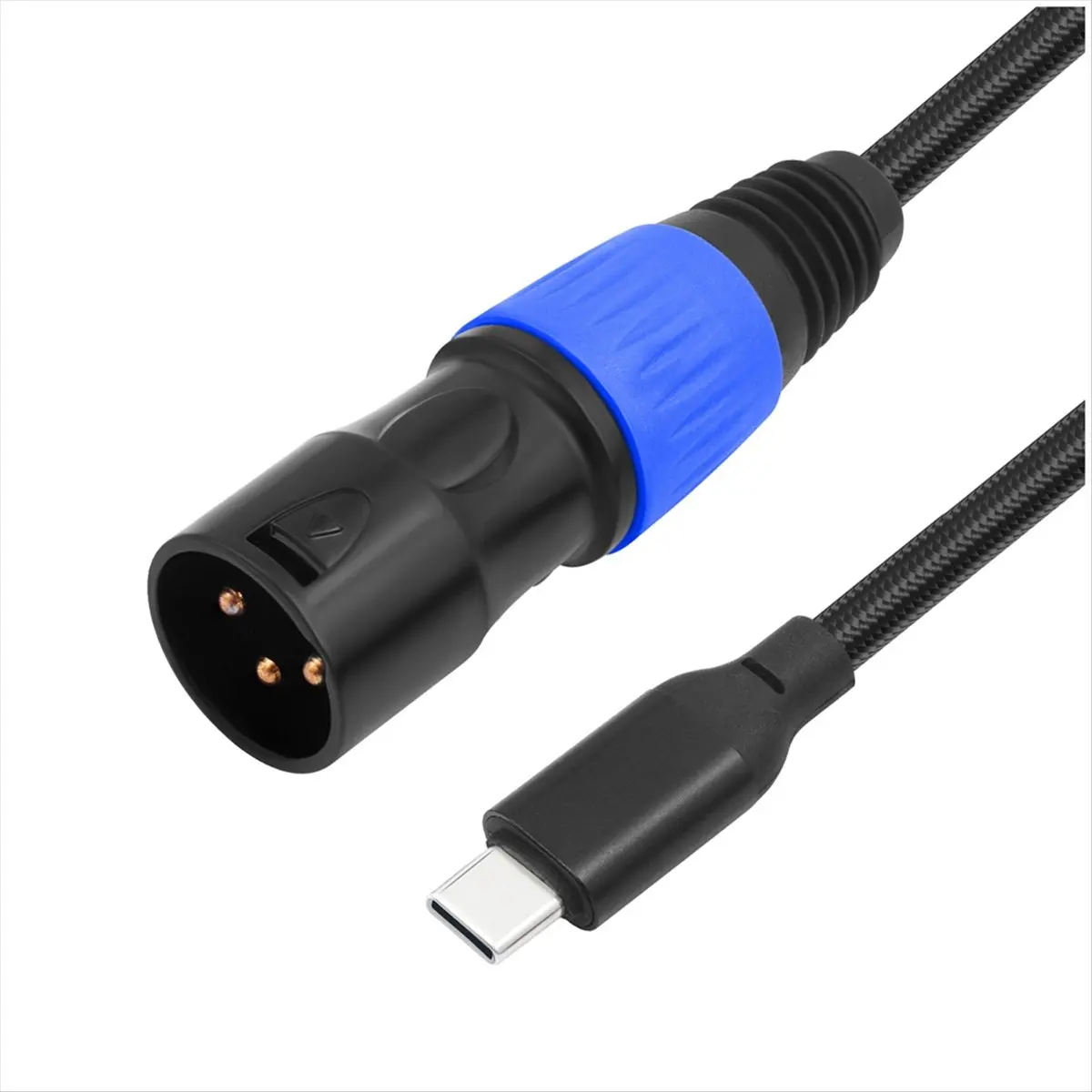 【Cable】 Type C to XLR Male Aux Audio Cable Type C to XLR Male Output Stereo Cord USB Type-C Male to XLR Male Cable Plug and Play