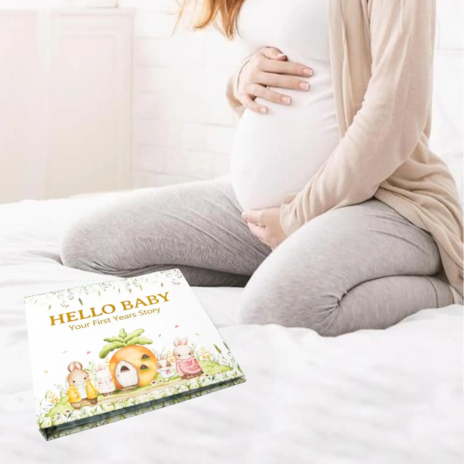 Baby Keepsake Book First 5 Year Kids Record Book Baby Scrapbook Baby Milestone Book To Record Every Event From Birth To Age 5