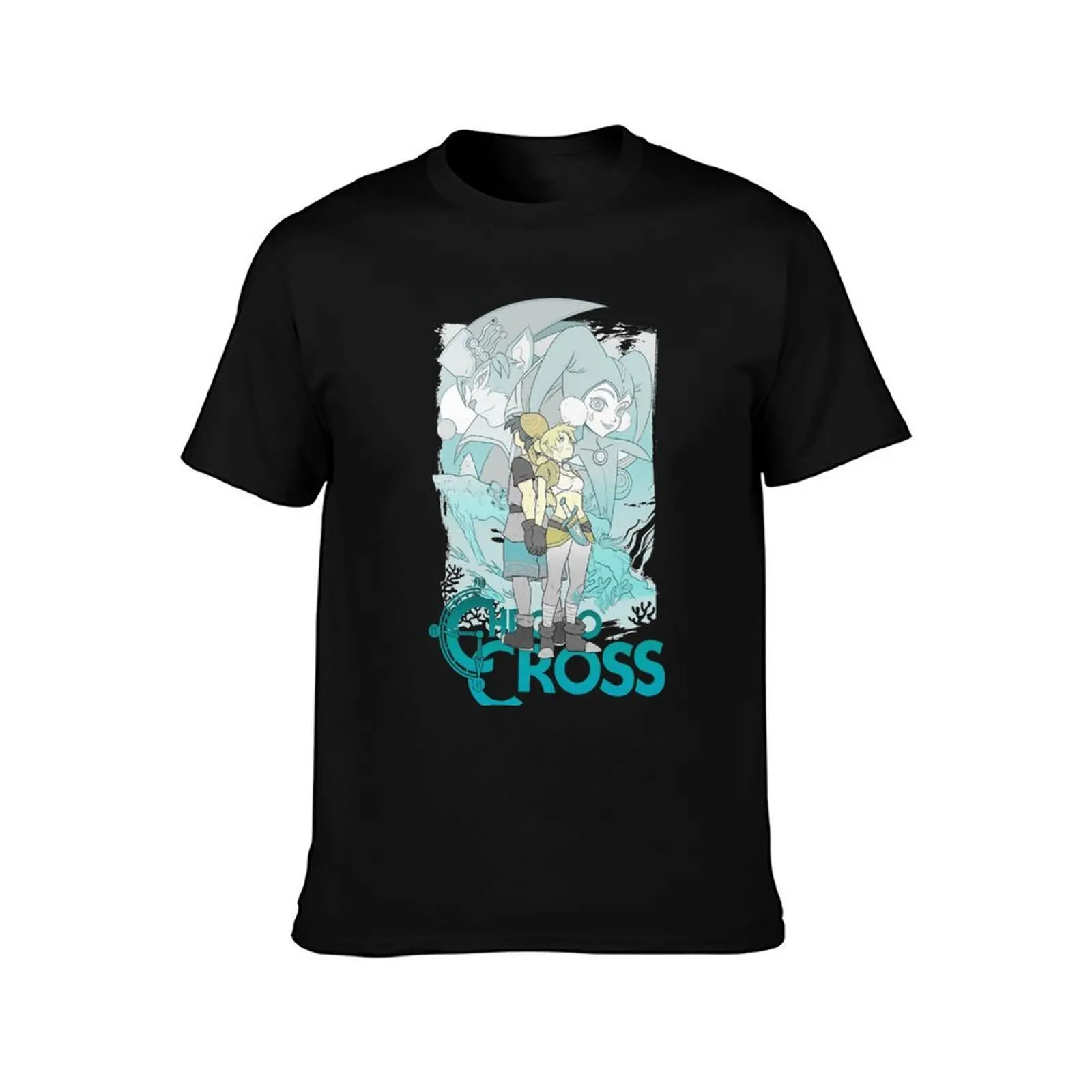 Enjoystick Chrono Cross 34 Basic Novelty Graphics T-Shirt Moisture Wicking Quick Dry Tee T-Shirt
