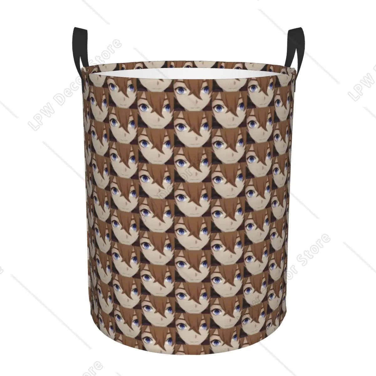 

Корзина для белья Genshin Impact Cursed Childe на заказ, большая корзина для хранения одежды, органайзер для игрушек в стиле манга для детей