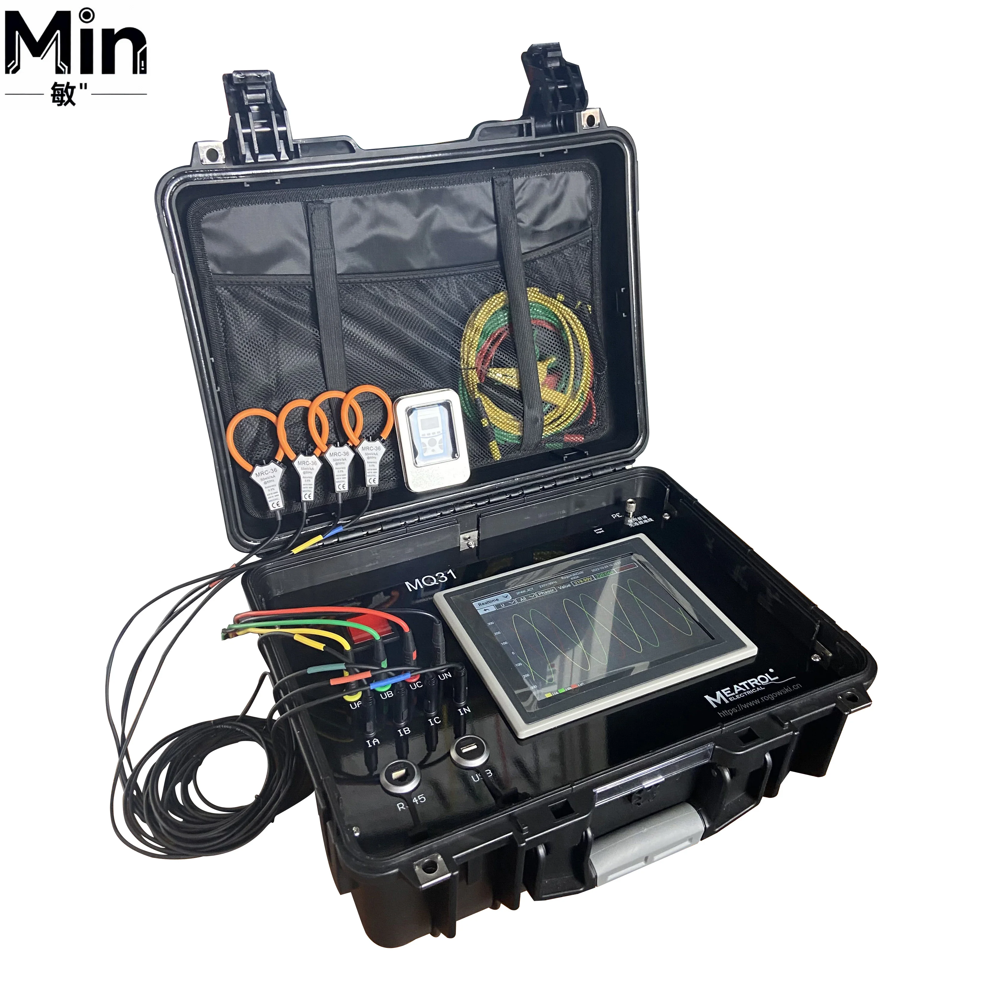 Portable Network Three-Phase Energy Data Logger