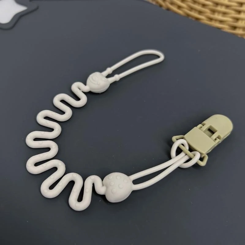 

G2TC Pacifier Clip Mant Nevorns Dummy Chain Braps Braps Chain Plastic Clip Baby Pacifier Clip Soother Chain
