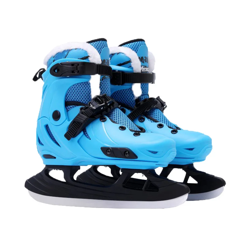Unisex Ice Skates for Women Men Children & Adults-PP Upper Material Beginner-Friendly Ice Hockey Skating Shoes