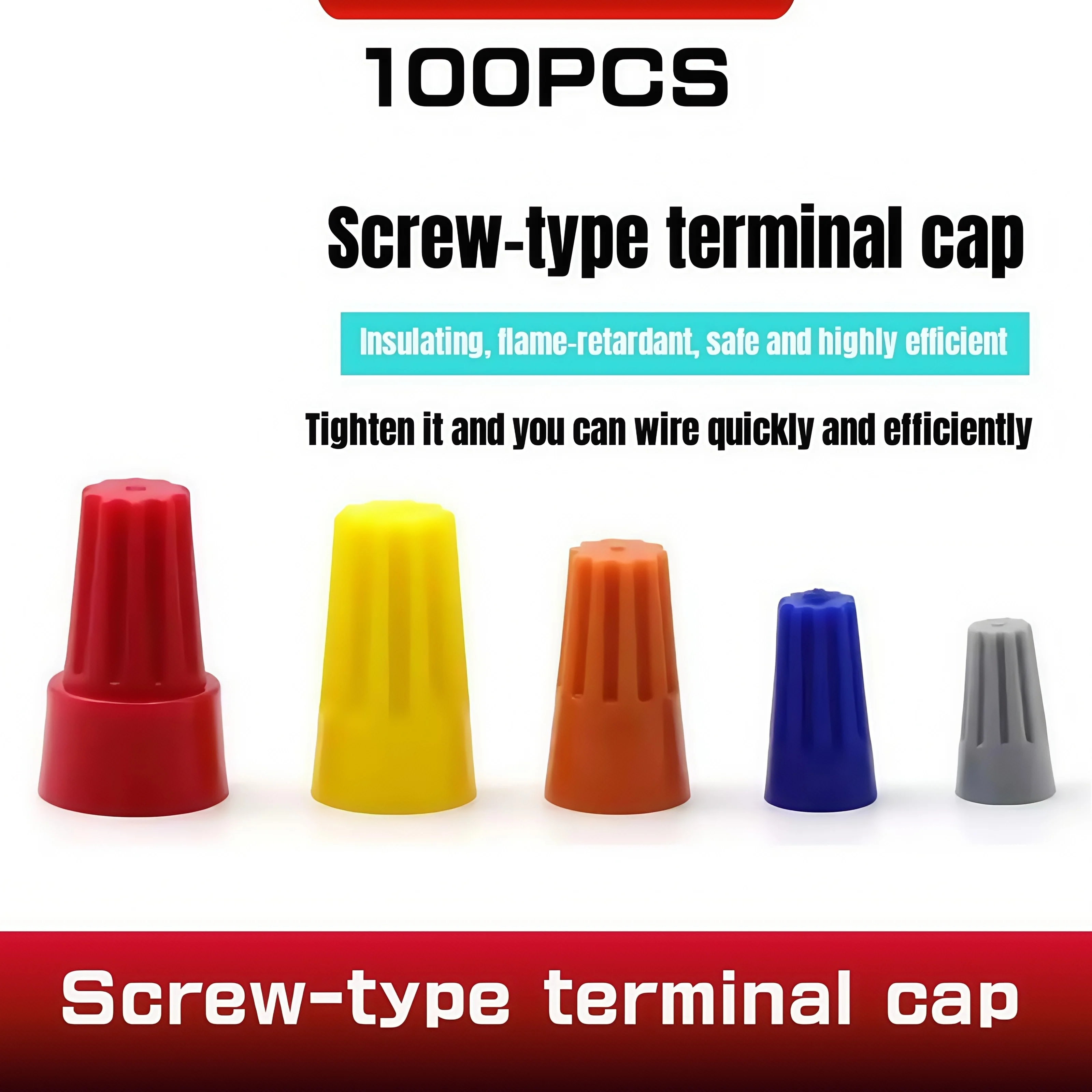 100PCS Fast Connect…