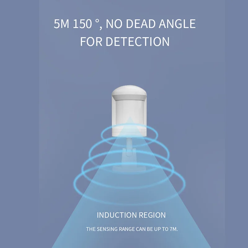 Tuya Smart Zigbee3.0 PIR Motion Sensor Smart Home Human Body Infrared Detector Security Smart Life Works With Alexa Google Home