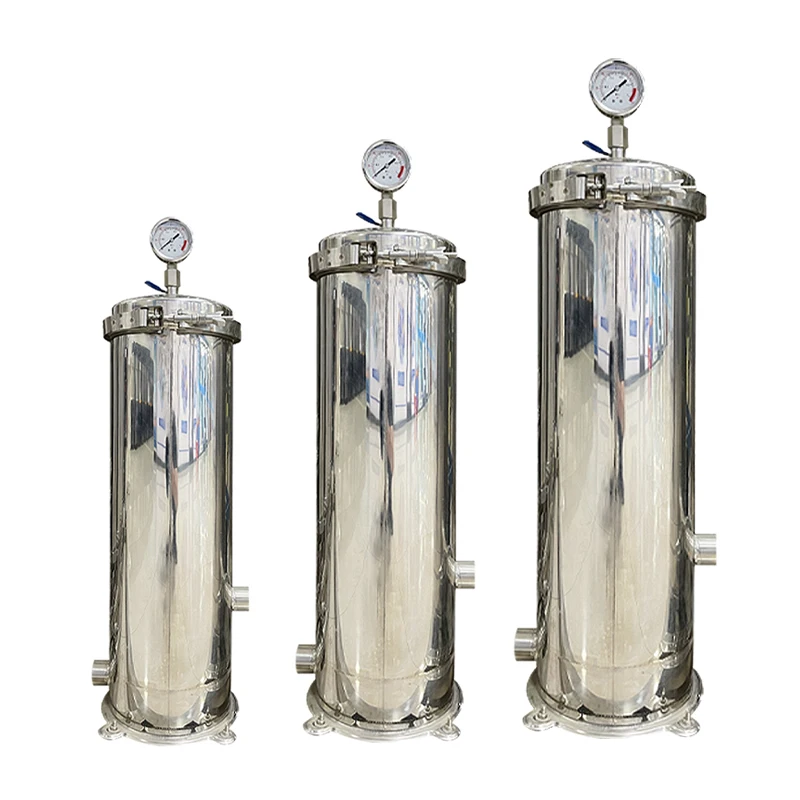 Filtro dell'acqua centrale della macchina del filtro dell'acqua di pioggia dell'osmosi commerciale a 3 core da 10 pollici