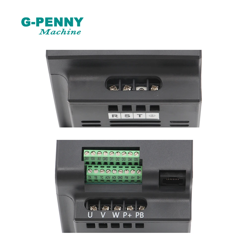 Imagem -05 - Vfd Vector Inversor Conversor de Frequência Variável Motorista do Motor do Eixo da Movimentação 110v 220v 1.5kw 2.2kw