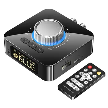 ブルートゥース5.4を搭載したユニバーサルm5デジタルアダプター,送信機と受信機,aux,rca,usb,uディスク,tf,入力,3.5mm,3.5mm