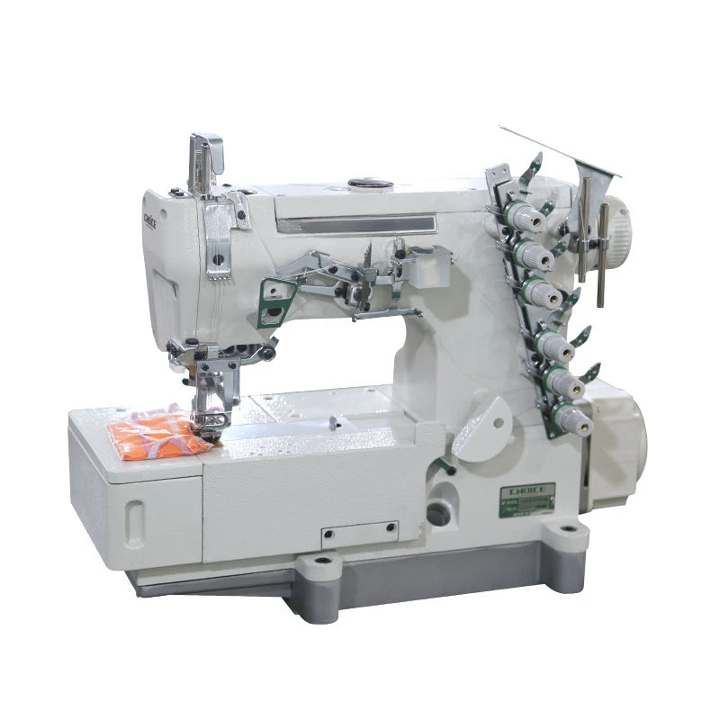 

Interlock Industrial Sewing Machine General Plain Seaming Flat bed for t shirt