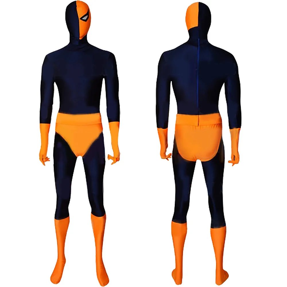 Deathstroke Cosplay Boys 3D Printed BodySuit Slade Joseph Wilson Superhero Spandex Basic Zentai Outfit Halloween Costume Adult