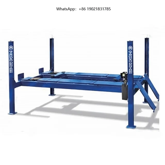 High-Capacity 4-Post Electric Hydraulic Drive Vehicle Lift 4200kg Load Capacity CE Certified Fast Delivery for Car Owners Global
