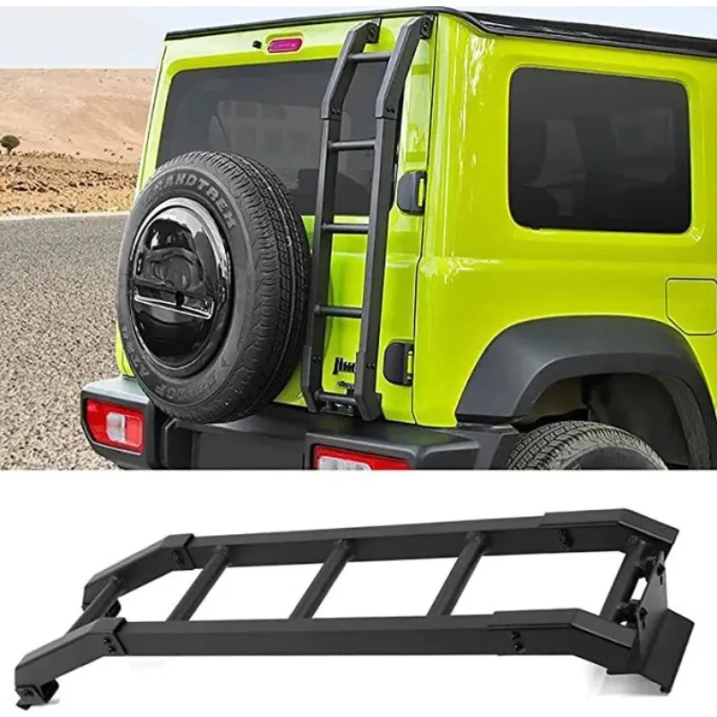 Protective Frames for Suzuki Jimny JB74 Car Rear Door Tailgate Ladder for Suzuki Jimny 2019 2020 2021 2022 Exterior Accessories