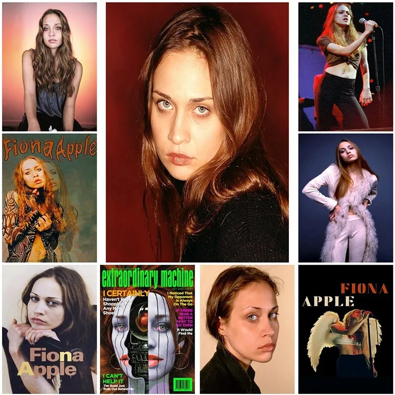 Fiona Apple Poster Decorative Painting Canvas Prints Poster Gift Wall Art Living Room Posters Bedroom Painting Decor Frameless