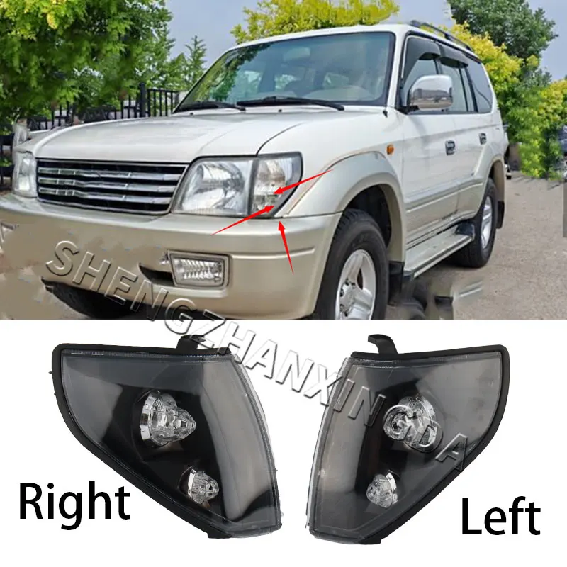 

Suitable for Toyota Land Cruiser Prado Lc90 Fj90 Rzj90 Vzj95 Kzj95 1998-2002 Car Turning and Turning Signal Housing