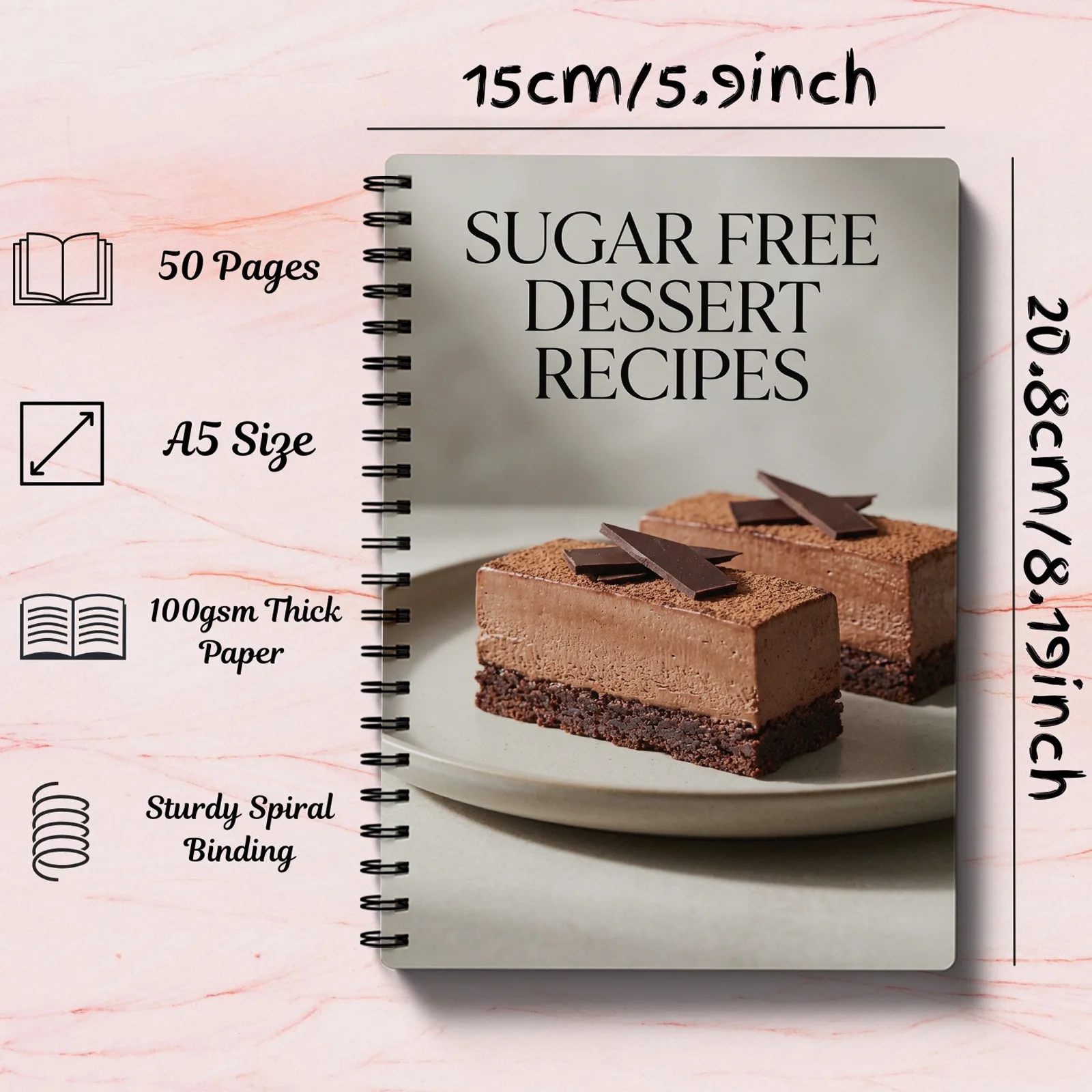 Блокнот с рецептами десертов б – обзор и цена Meal Prep Book