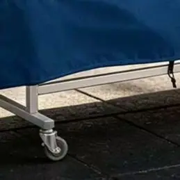 Table Tennis Cover for Outdoor Protection 600D Oxford Fabric with Zipper for Secure Fit Perfect for Various Table Models