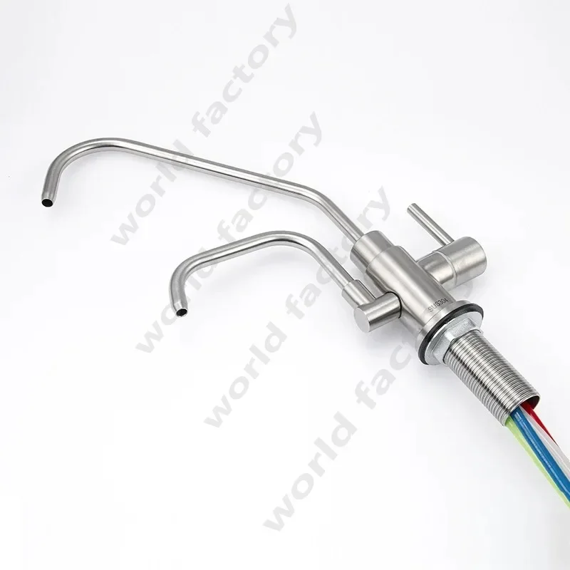 304 Stainless Steel Alkaline/Acid 2 Way Ionizer Tap for Kitchen Alkaline Faucet Tap Water Alkalizer and Ionizer