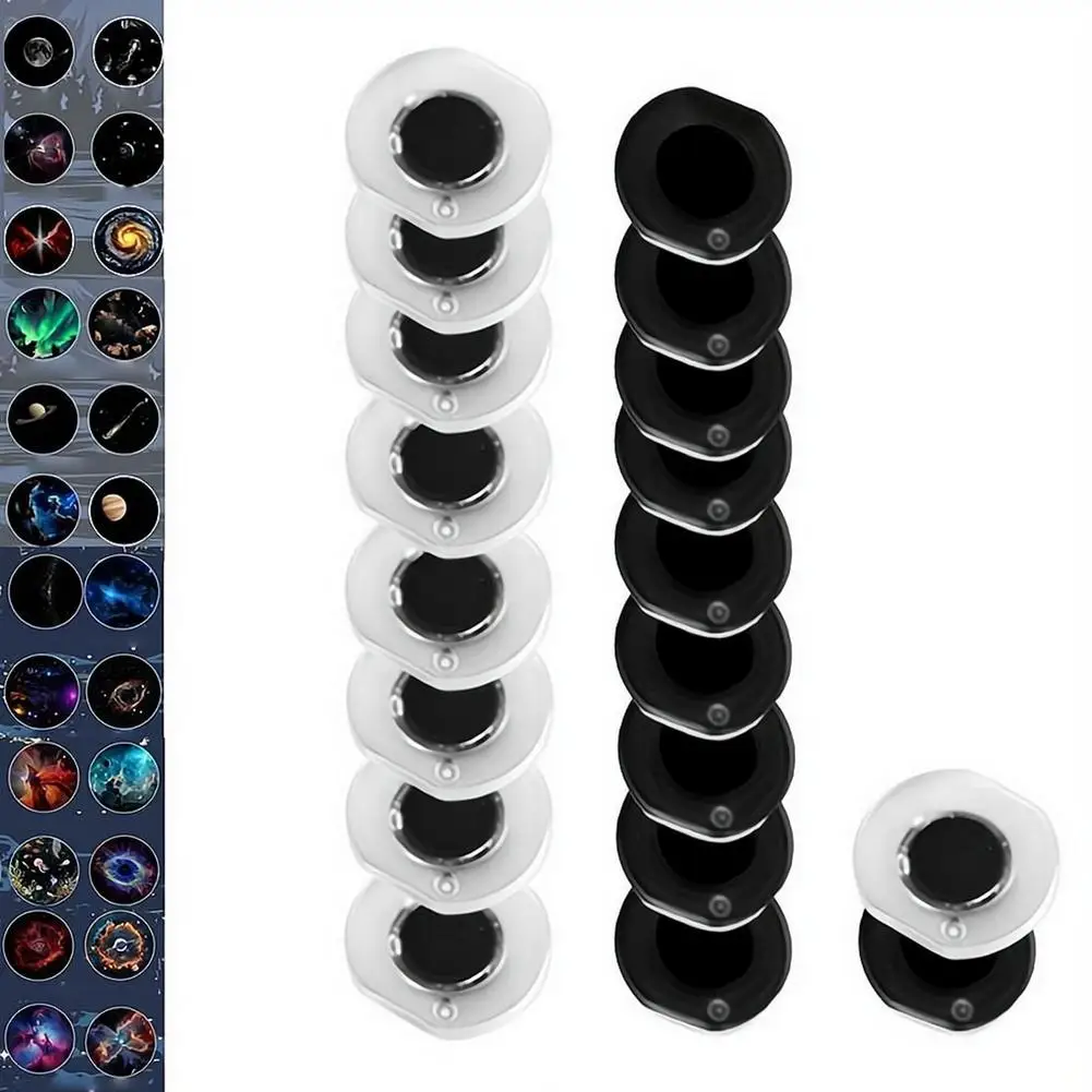 Starry Sky Projector Discs Replacement Wide Angle Nebula Simulation Films High Transmittance Kids Night Light Slides