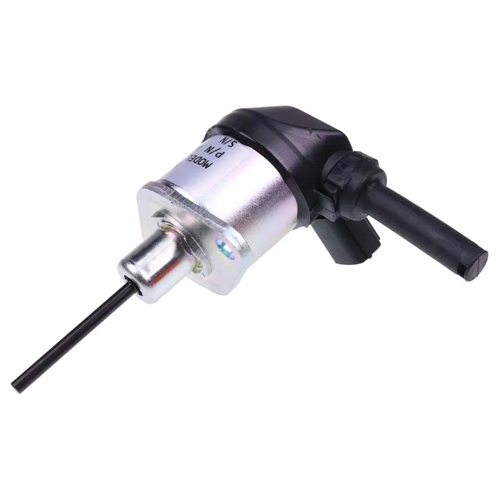 12V Fuel Shut Solenoid 1A021-60017 Compatible with For Kubota L2501 L2800 L3240 M5140 MX5100 and D1105T Engines