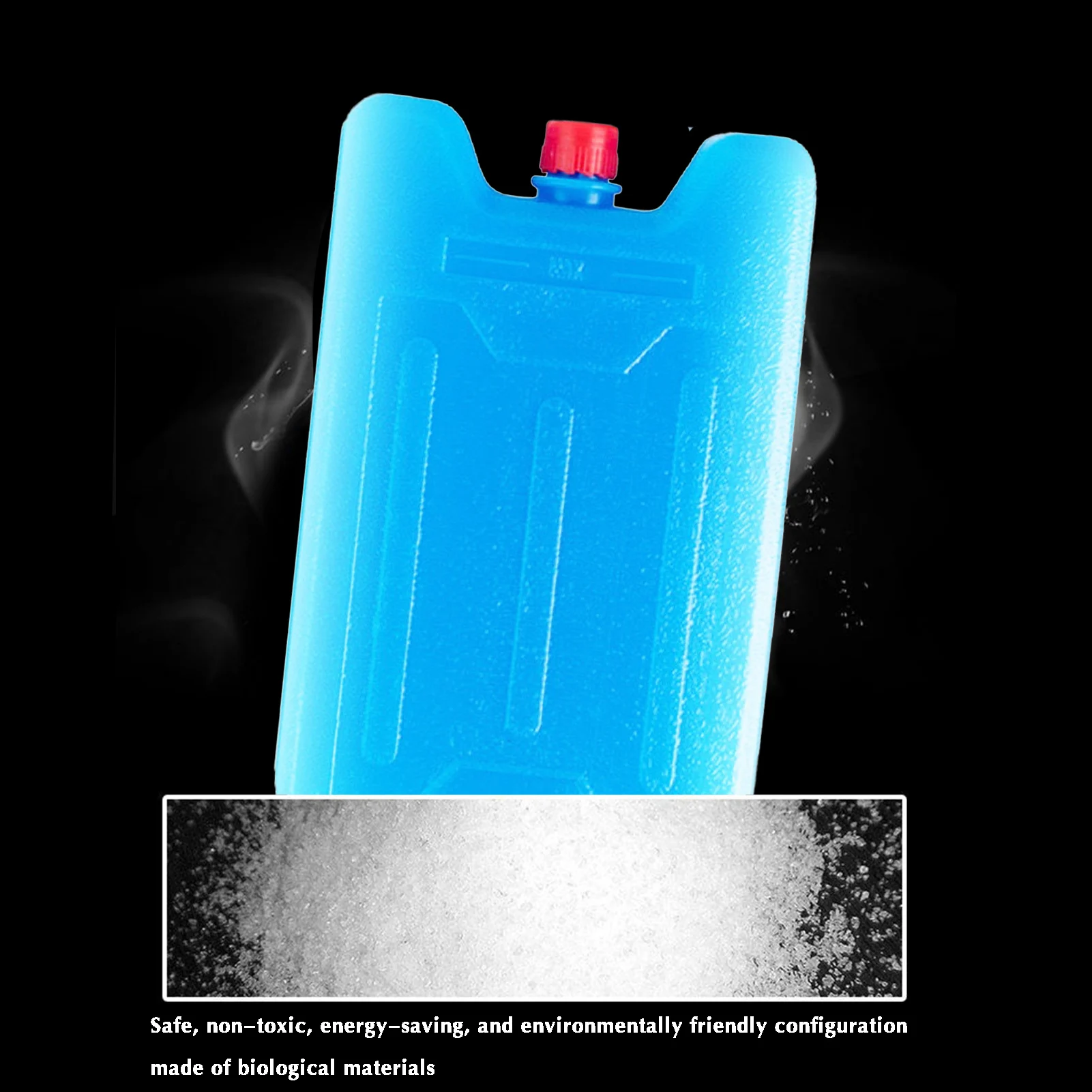 Reusable Gel Freezer Pack Refrigerator Ice Blocks Ice Crystal Box Cold Freezer Pack Picnic Fresh Food Cooler Water Injection Box