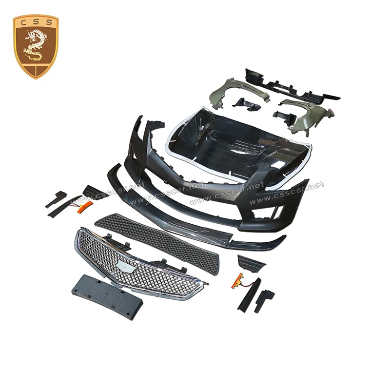 

ATSV Style CF FRP Body Kit Front Bumper for Cadillac ATS