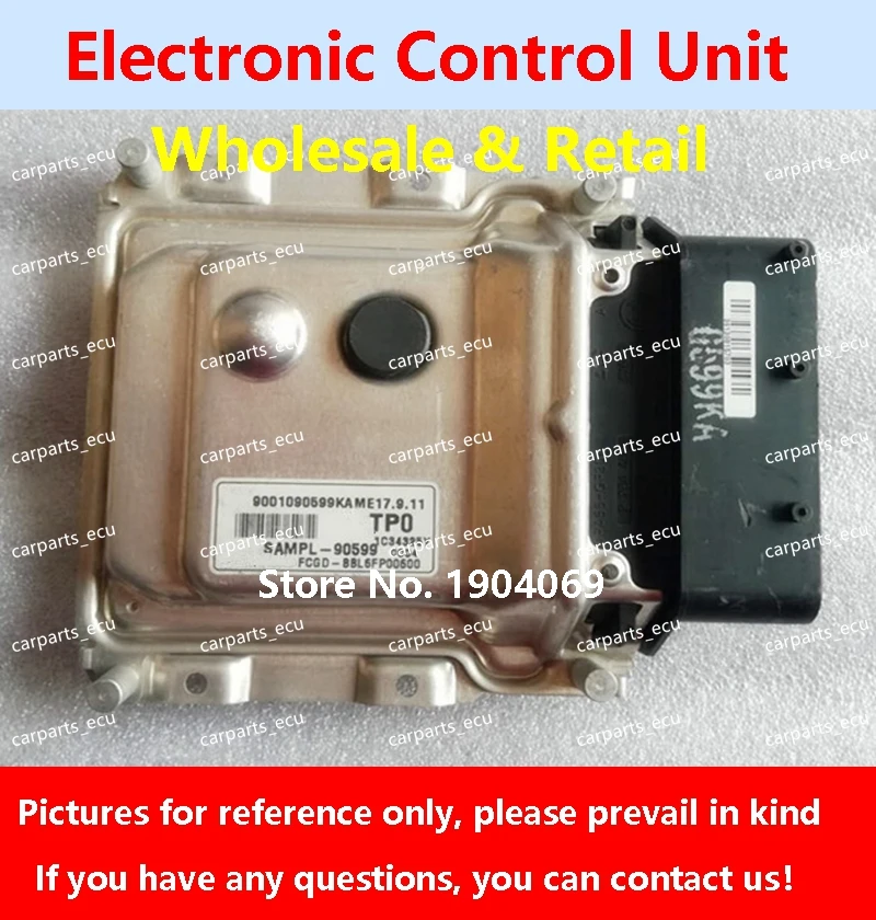 

SAMPL-90599 TP0 для Hyundai Elantra Rena, компьютерная плата двигателя автомобиля SAMPL-90597 TP0 ECU/ME17.9.11