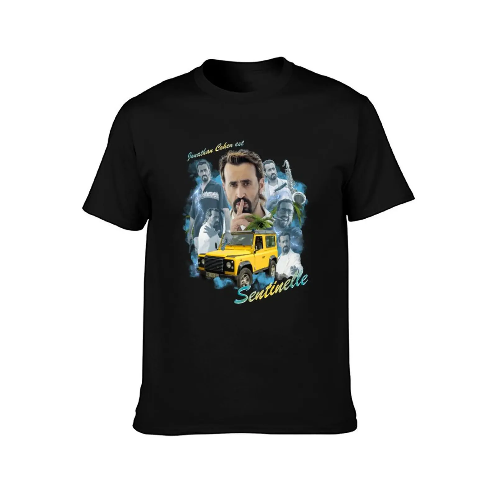 Bootleg: Fran?ois Sentinelle - Jonathan Cohen T-Shirt Sports Basic Short Sleeve T-Shirt