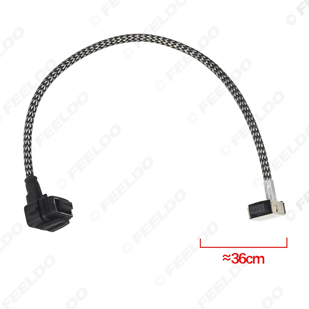 FEELDO 2pcs Car HID Xenon Bulb Ballast High Voltage Wire Harness for D1S D1 D3 D3S Xenon Headlight Relay Cable Adapter #HQ5988