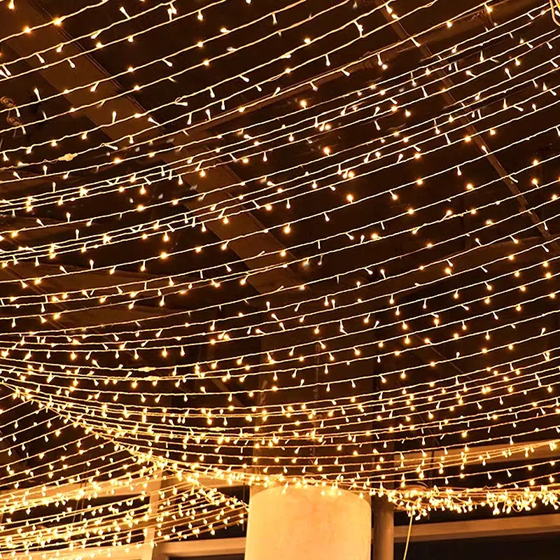 30/1M LED Fairy Light Garland Mother's Day Christmas Tree Fairy Light Chain Home Wedding Party Holiday Decoration Lamp Strings