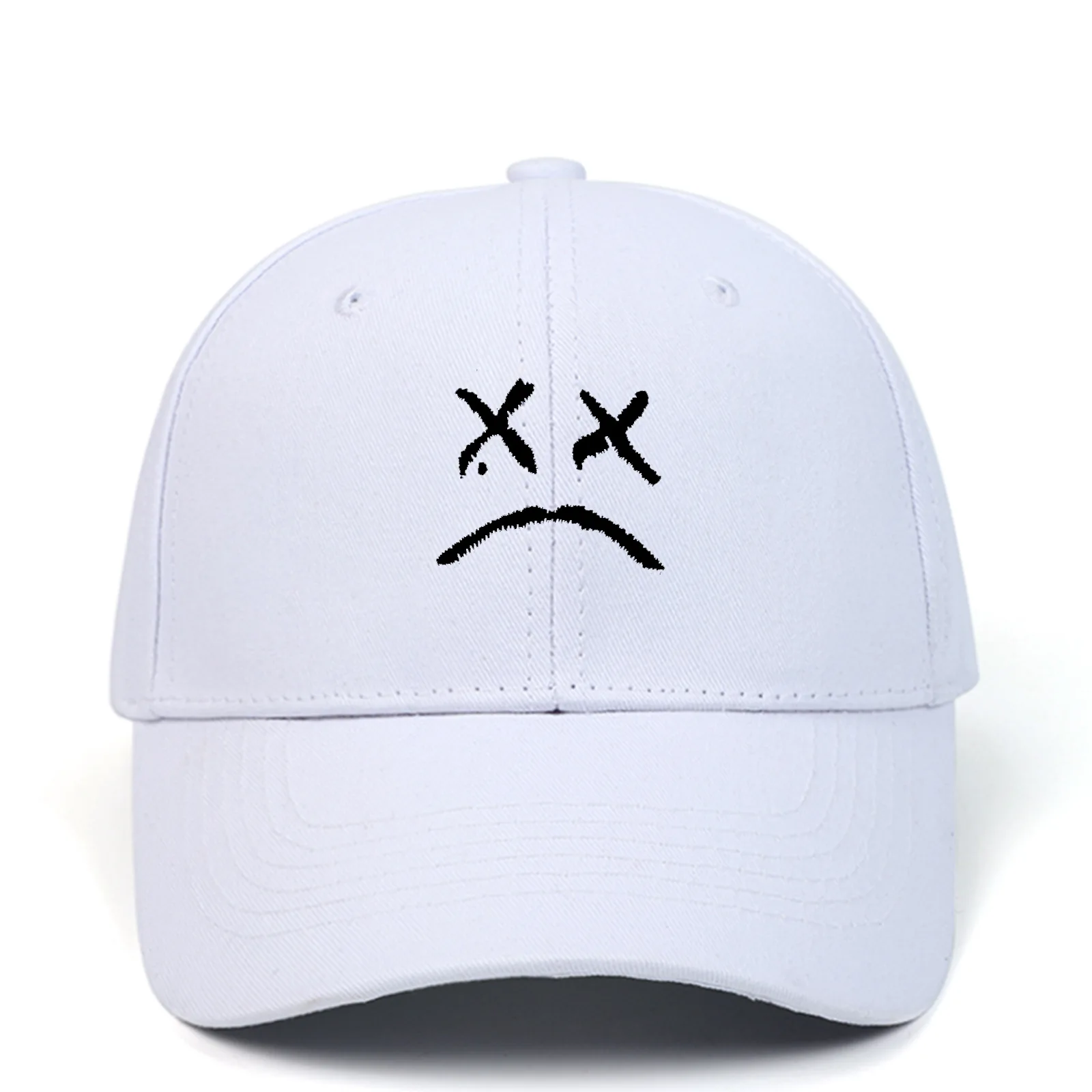 Crying Boy Sad Boy Embroidered Hat Hardtop Baseball Hat Men's and Women's Summer Outdoor Sports