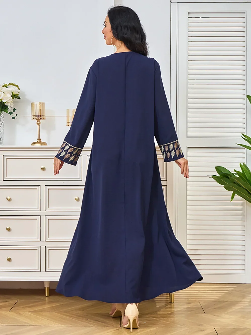 Ramadan Marokko Kaftan Eid Muslimischen Abaya für Frauen Dubai Party Kleider Stickerei Jalabiya Vestidos Islam Arabischen Lange Robe Abayas