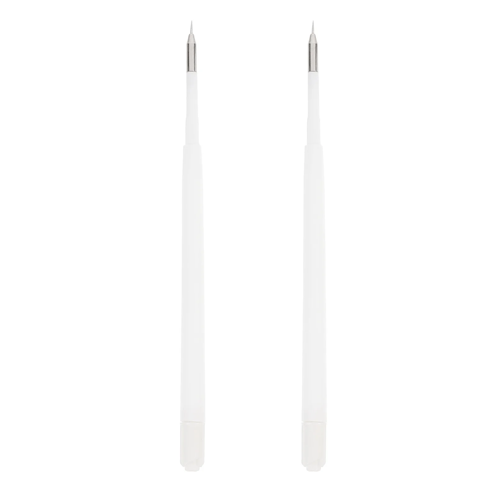 

2 Pcs Bubble Removal Refill Diy Bead Pen Kit Weeding Tool for Vinyl Tools White