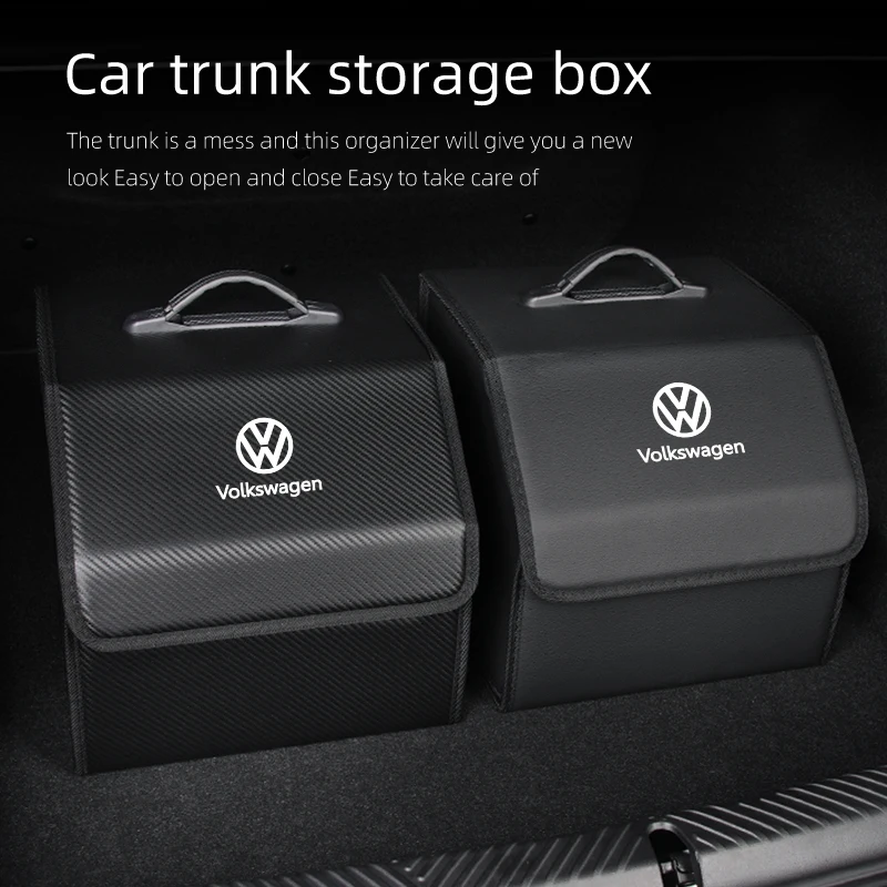 Car Trunk Storage Box Organizer Stowing Tidying Container Bag For Volkswagen VW Scirocco Jetta Beetle Golf Passat Polo Tiguan CC