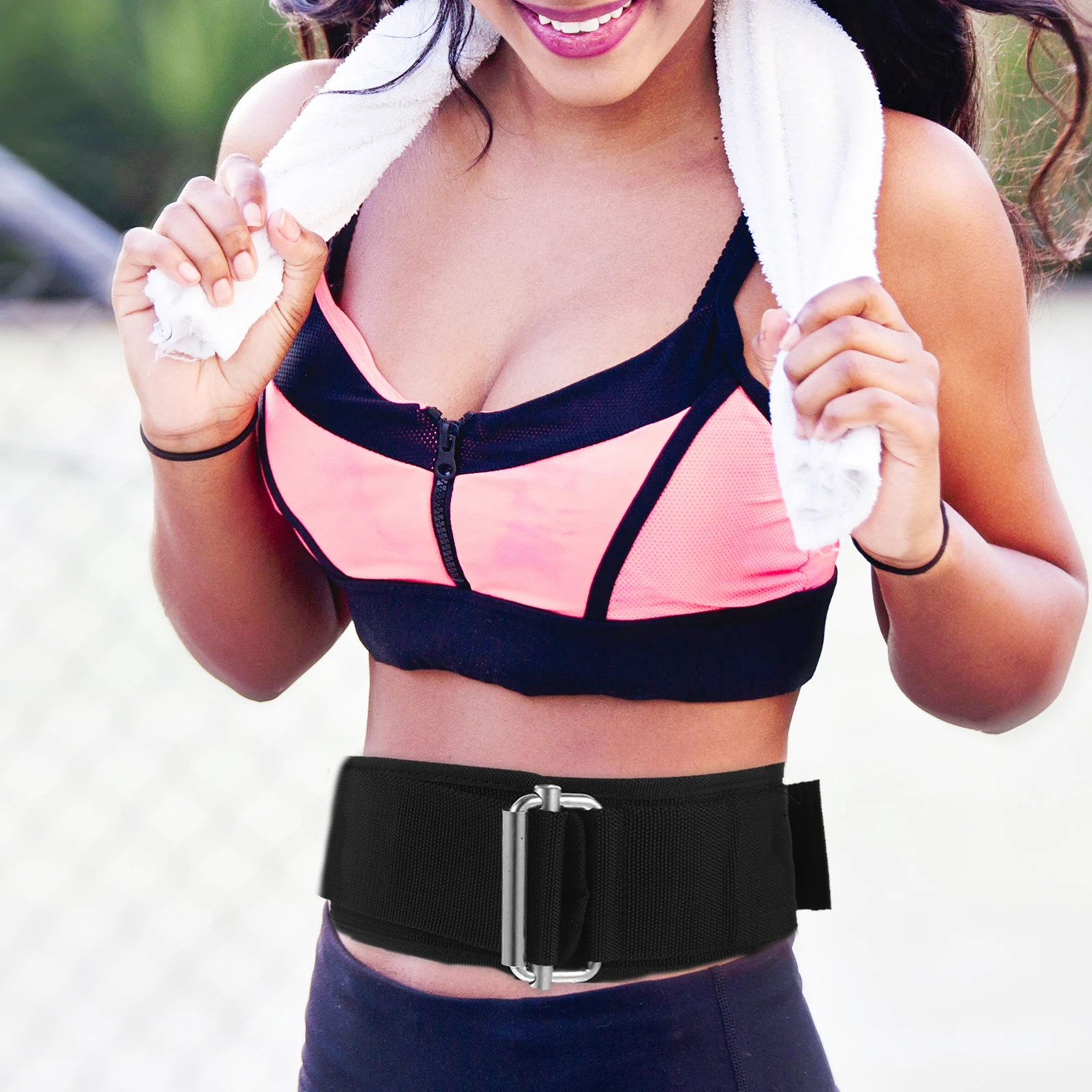 

Strength Training Protective Gear EVA Waist Belt Breathable Back Support Sports Fitness Widened Lower Belt Comfort Gym