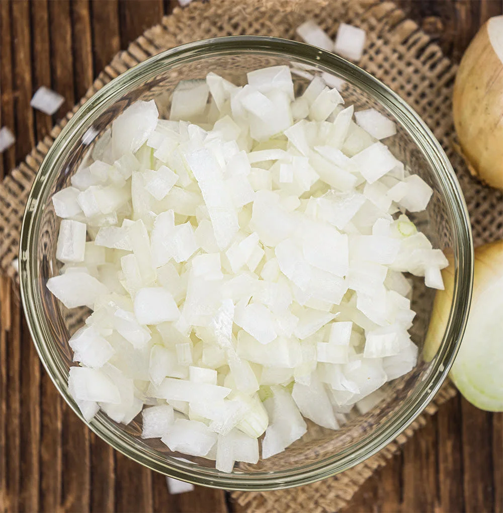 Cebolla Congelada en Cubos 1kg, Cebolla en Rodajas, Cebolla Picada