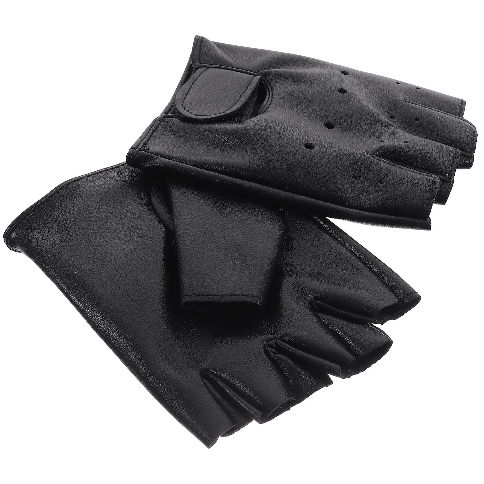 1Pair Outdoor Sports Half Finger Gloves Breathable Riding Gloves Free Size 5-13 for Safe Exercise