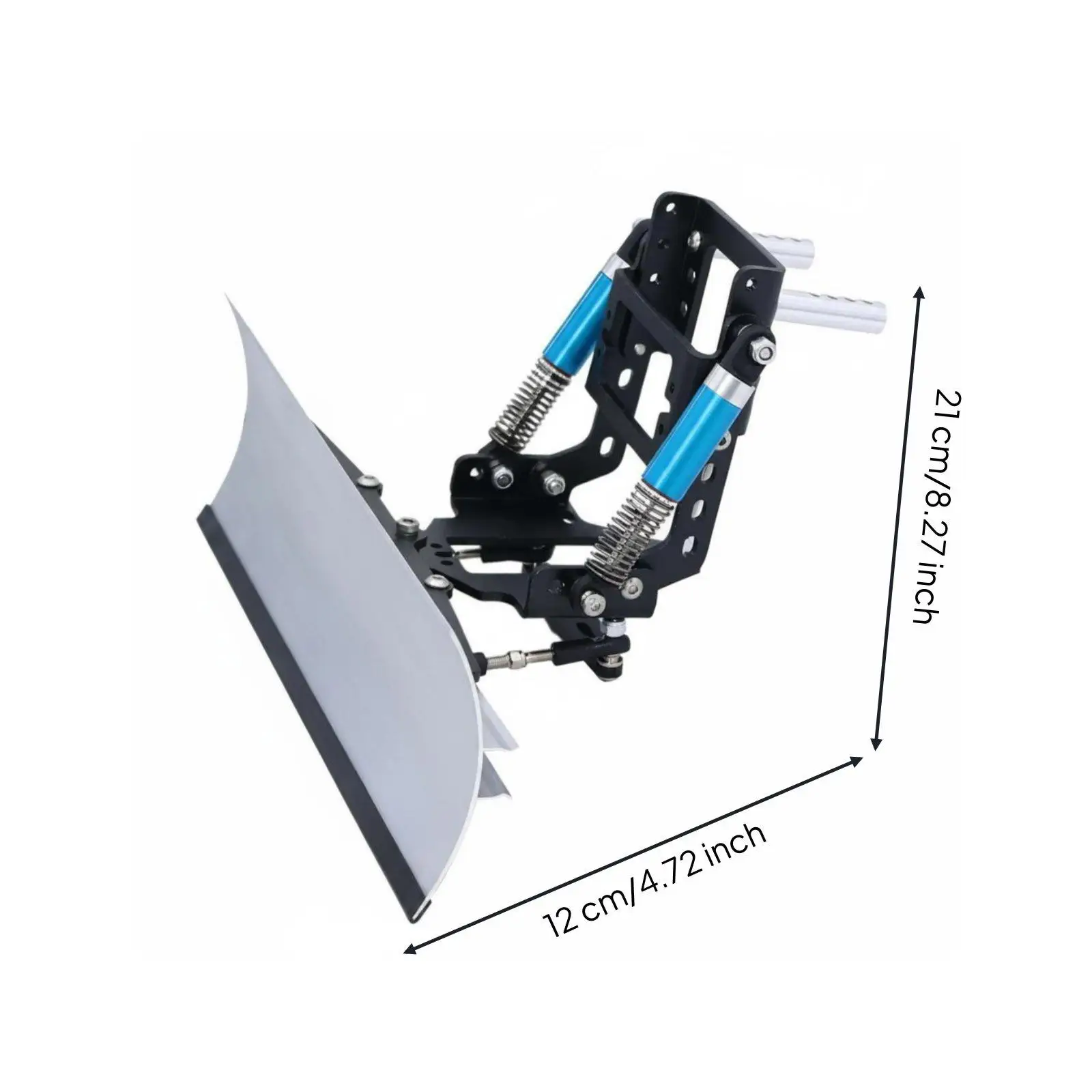 1/10 RC Aluminum Alloy Snow Plow for RC Crawler, CNC Machined, view 5