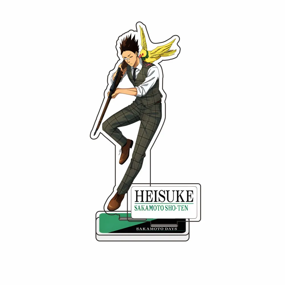 Anime Sakamoto Days Acrylic Stand keychains Taro Asakura Shin Shaotan Yoichi Osaragi Shishiba Cosplay Figure Sign Fans Gifts