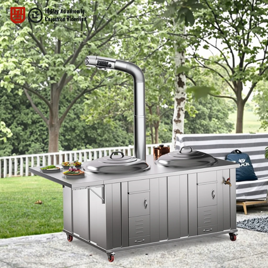 

Outdoor Wood-Burning Stove Wood Stove for CookingIdeal for Cooking Delicacies and Barbecues No Reviews yet