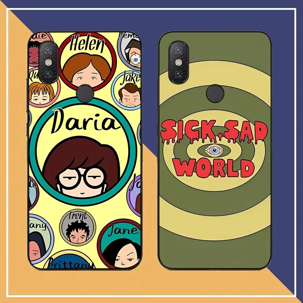

Anime-D-Darias Phone Case For Redmi Note 4 X 5 A 6 7 8 T 9 9S 10 11 11S 11Epro Poco M3 Pro