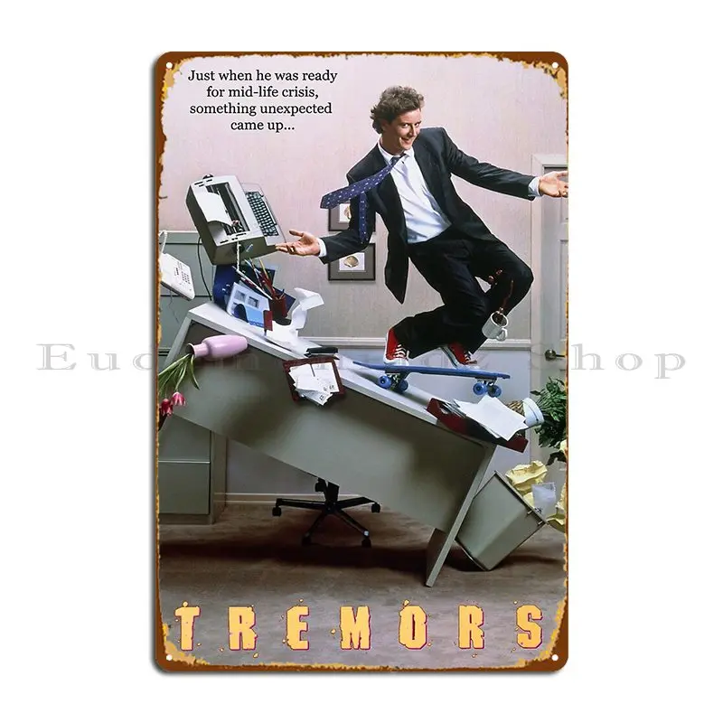 Vice Versa Tremor 80s Movie Metal Sign Wall Cave Character Living Room Decoration Garage Tin Sign Poster