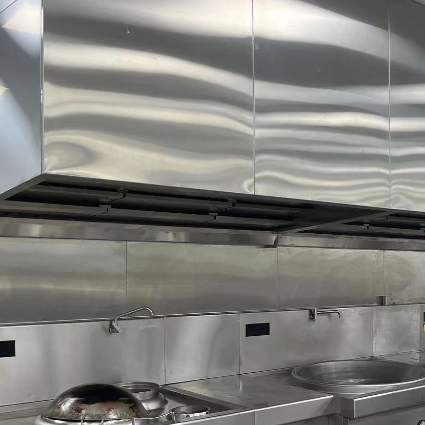 

Индивидуальная горячая распродажа, коммерческая вытяжка из нержавеющей стали, вытяжка, кухонная вытяжка